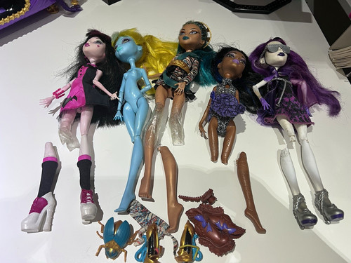 Monster high set kaputt - monster, 5x