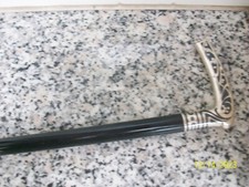 Spazierstock Jugendstil Stock