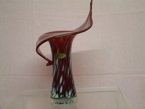 Kunstglas vase studioglas - kunstglas,
