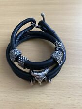 Armband Rebeligion Totenkopf Büffel