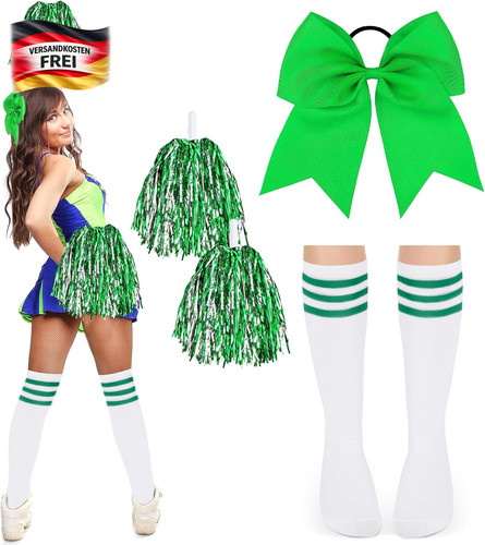 Cheerleader zubehör set mit - set,