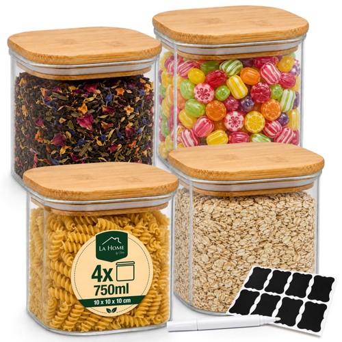 4er set 750 vorratsdosen - 750, ml