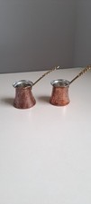 2 türkische Kupfer Mokka Kocher