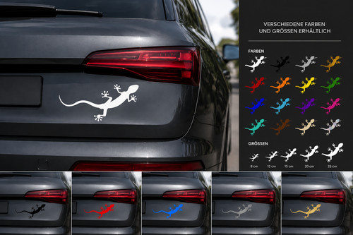 Aufkleber gecko tuning - aufkleber,