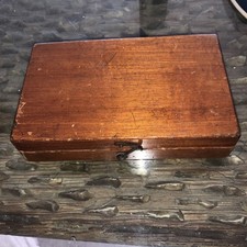 Feingewichte Apotheker 9 Präzisionsgewichte in g - älter  14 x 8,5 cm 