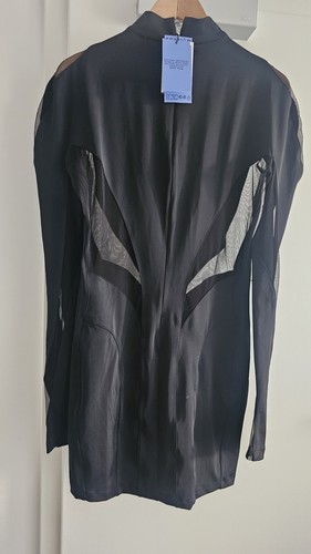 Mugler sexy mesh bodycon - h&m,