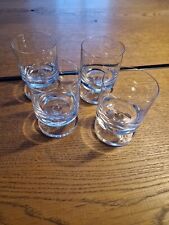 4 Cognacgläser, Peill, Gläser Set Top Zustand massiv Malta zeitlos 8,5cm hoch 