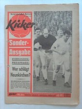 Kicker: Die deutsche Fußball-Illustrierte. Sonderausgabe - Jahrgang 1963; ...