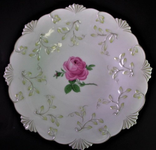Prunkschale mit blumendekor - mit,