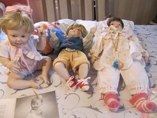 Puppen von Ashton Drake 3er Set