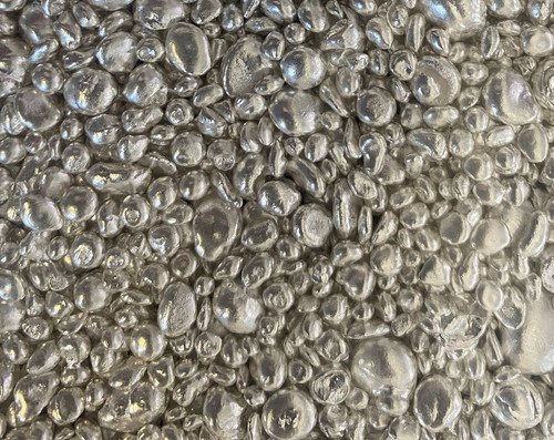 Gramm silber granulat - 10, silber-granulat