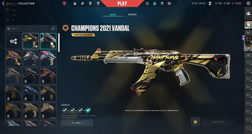 Valorant account champion - champion, 21