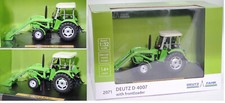 weise-toys 2071 DEUTZ-FAHR D 40 07 mit Fritzmeier Verdeck und Frontlader 1:32
