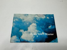 ROLEX GMT MASTER BOOKLET