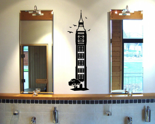 Wandtattoo the clock - wandtattoo, /