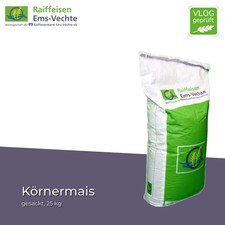 Mais 25 kg Sack Futtermais Mais gelb Tauben Karpfen Hühnerfutter Maiskörner