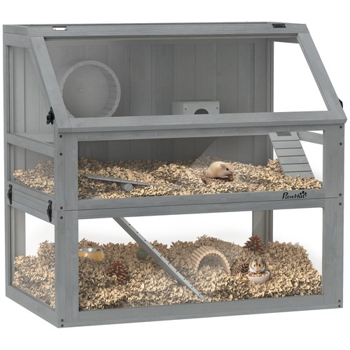 Hamsterkäfig aus holz 3 - hamsterkäfig,