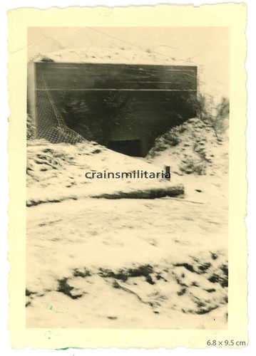 Orig foto westwall bunker mit - orig.,