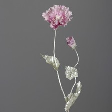 künstliche Mohnblume perlmutt