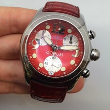 Corum Bubble Chrono Quarz Uhr