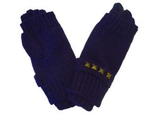 MEXX Mädchen Kinder Handschuhe mit Stulpe dress blues Gr. S M L