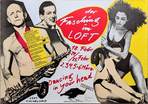 Poster plakat der fasching - -,