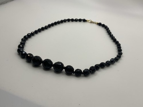 Vintage halskette schwarze - vintage,