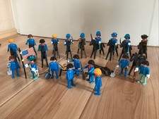 ??PLAYMOBIL Konvolut Armee Nordstaatler Figuren➕Zubehör Geobra 1974 Yankees‼️