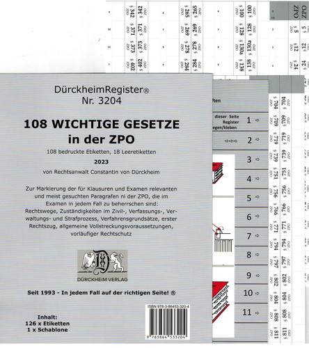 Dürckheimregister 108 - dürckheimregister®,
