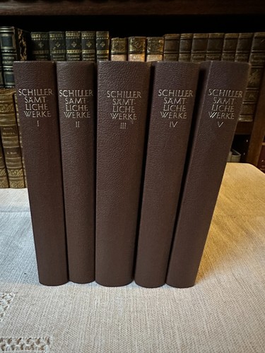 Schiller sämtliche werke in - "sämtliche,