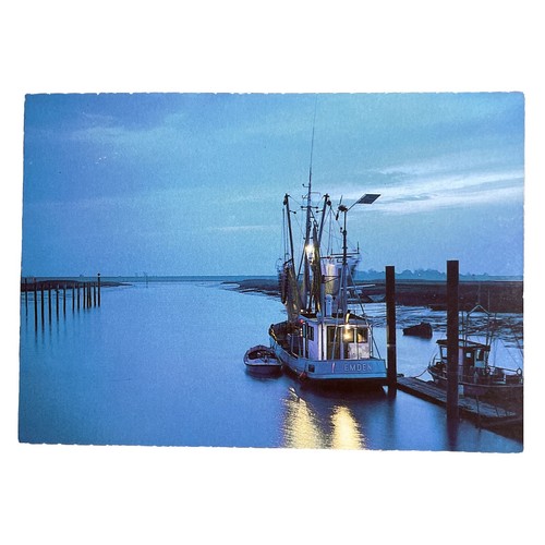 Postkarte fischerboot - postkarte, ak