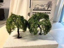 2 x Modellbaum von Silhouette 240-12 Trauerweide Größe 1  (H0) Maßstab 1:87, OVP