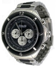 DOLCE & GABBANA D&G DW0423 LE CLIC Herrenuhr Chronograph Herren UHR Chrono