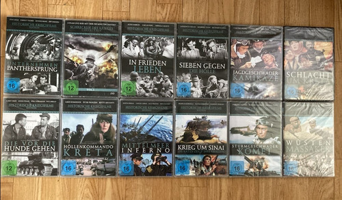 Dvd sammlung kriegsfilme - -,