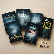 Buchpaket 5 Thriller zum Preis