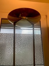 Deckenfluter vergoldet dimmbar Stehlampe Halogen 