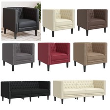 Chesterfield Sofa Kunstleder