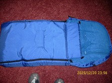 Universal Fußsack herbst Winter für Kinderwagen,Schlitten in blau