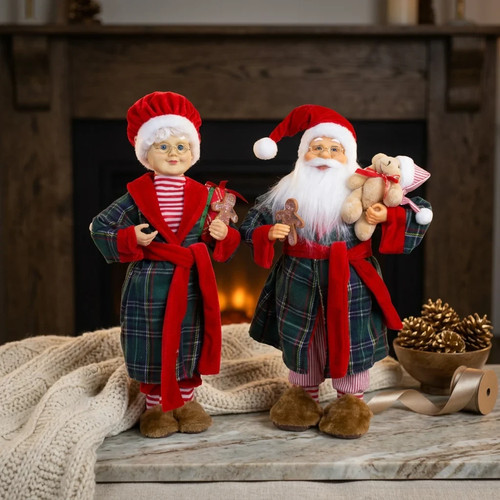 Deko figur weihnachtsfrau - deko, &