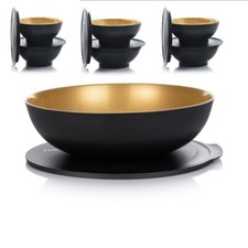 Tupperware Allegra  verschiedene Größen  schwarz gold rot weiß 3,5l 275ml 2,1l