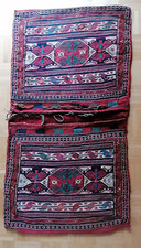 Antike Doppeltasche der Shahsavan Nomaden, 19. Jahrhundert