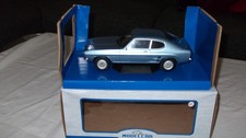Modellauto Ford Capri I, 1.6 XL , 1:18 MCG , OVP blaumet.Top Zust.