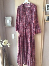 Damen Maxikleid Boho Hippie