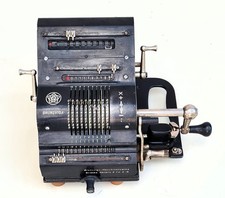 Brunsviga Grimme Nova 13 ZG Vintage Rechenmaschine