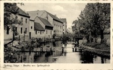 Ak Gołdap Goldap Ostpreußen, Am Goldapfluss - 4875869