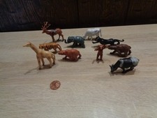 Alte Gummi/Plastik Figuren