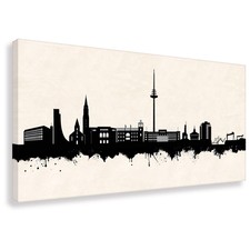 Kunstdruck auf leinwand - auf,