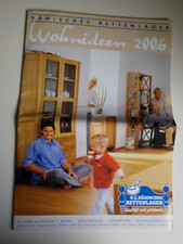 Dänisches Bettenlager Möbel Katalog Wohnideen 2006 Vintage JYSK Retro Deko Rar !