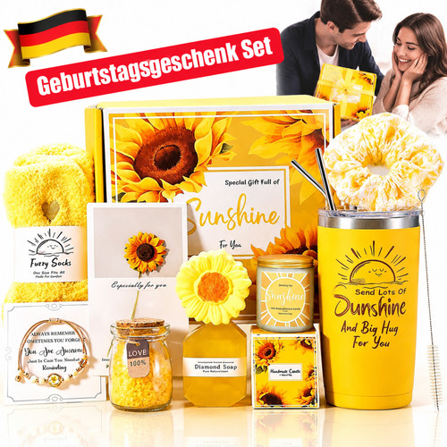 Spa set sonnenblumen - spa, wellness