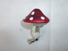 Weihnachtsdeko Fliegenpilz 3er-Set aus Glas ( 24 stück)